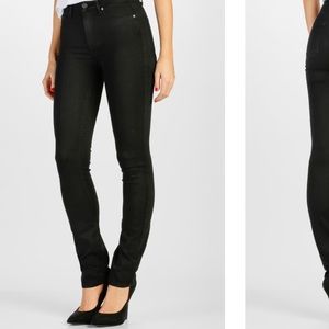 NWT Paige black transcend jeans extra long size 28